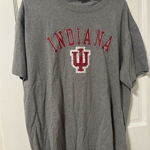 Gray Indiana University T-Shirt